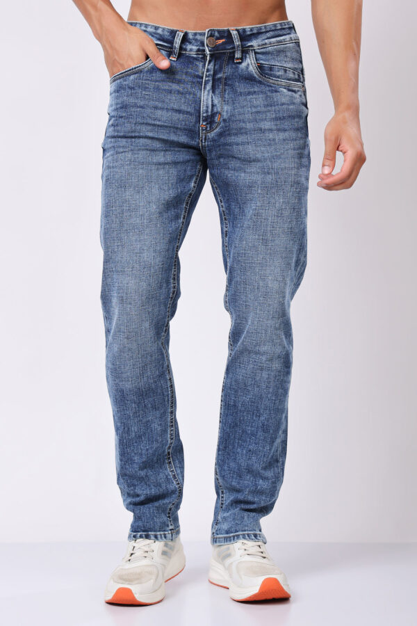 Jeans for Men Redefine Slim Fit Jeans Mid Dark Blue - Image 7