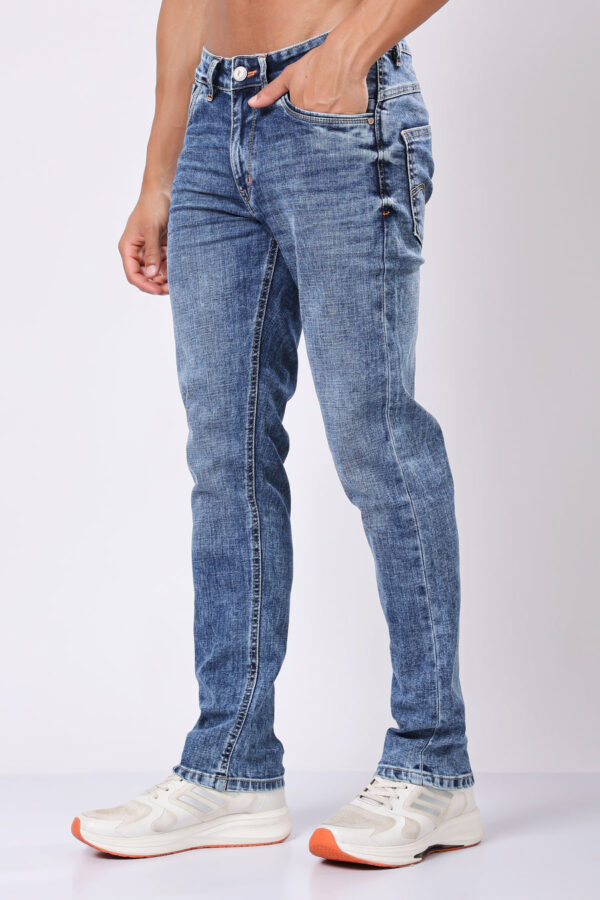 Jeans for Men Redefine Slim Fit Jeans Mid Dark Blue - Image 4