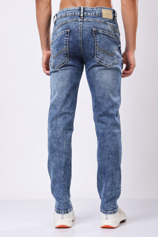 Jeans for Men Redefine Slim Fit Jeans Mid Dark Blue - Image 5