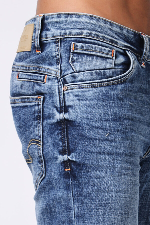 Jeans for Men Redefine Slim Fit Jeans Mid Dark Blue - Image 6