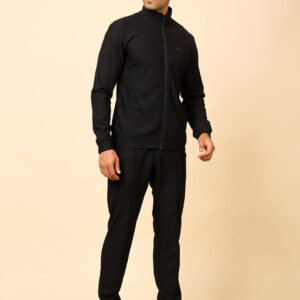 Tracksuit Full Set for Sports, Gym & Casual Wear Black
