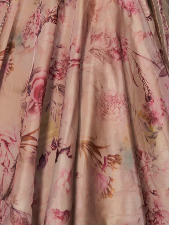 Embroidered Ready to Wear Lehenga & Blouse With Dupatta - Image 7